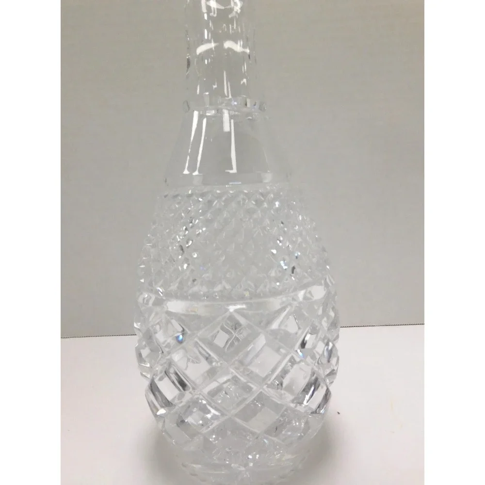 Vintage Heavy Cut Crystall Wine Decanter 12